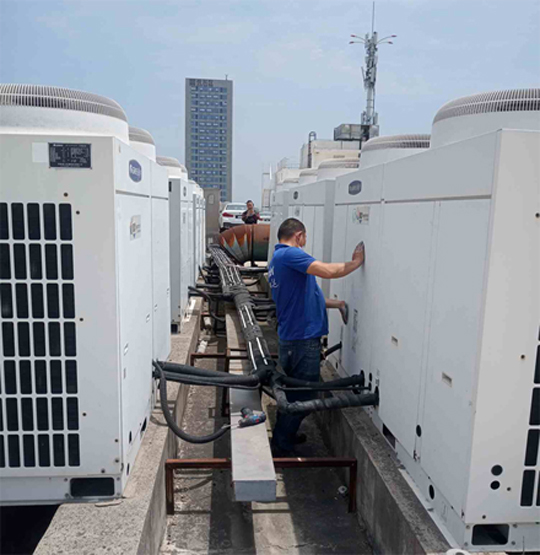 即墨中央空调制热和不制冷系统维修方法